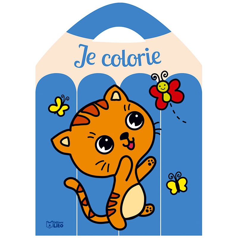 Je colorie - Le chat