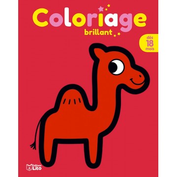 Coloriage brillant - Le dromadaire
