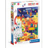 Puzzle 60 pièces Happy Color - Robots