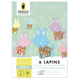Kit créatif - Mes Lapins pastels