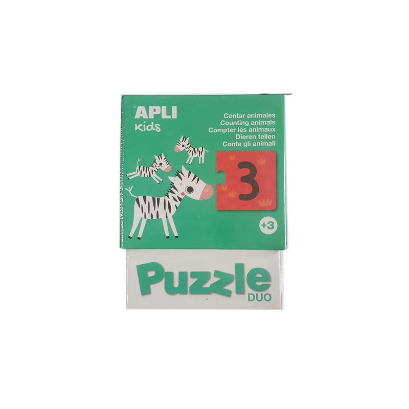 Puzzle duo Compter les animaux