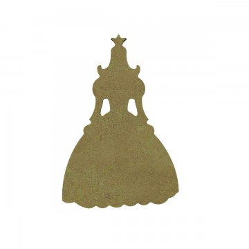 Support déco Princesse 11x16 cm