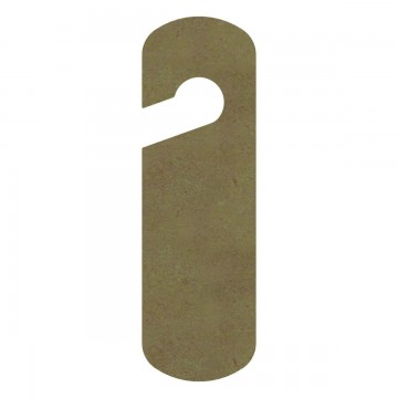 Support déco Plaque Poignée de porte 30x10cm