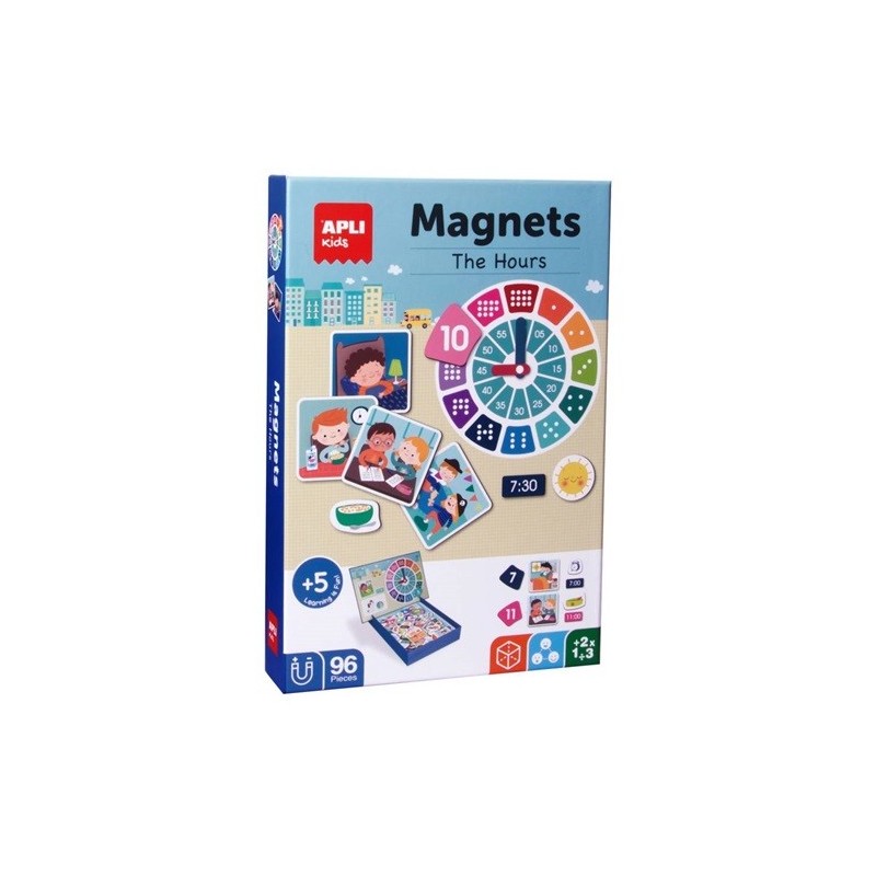 Jeu de Magnets Les Heures