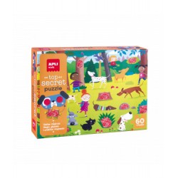 Puzzle Secret 60 pièces Chiens