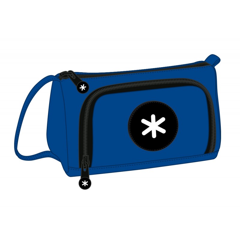 Trousse large poche frontale Antartik bleu