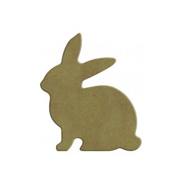 Support en bois Lapin 5,2 x 6 cm