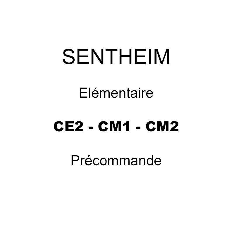 CE2 CM1 CM2 Sentheim