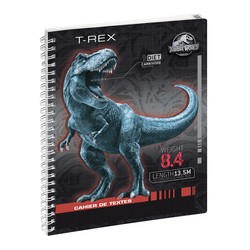 Cahier de textes Jurassic World T-Rex