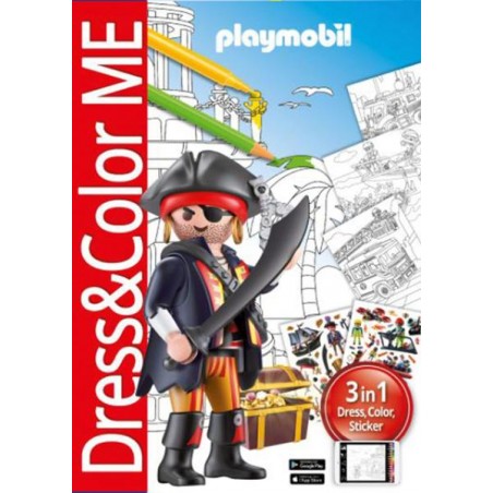 Dress & Color me - Playmobil Pirates