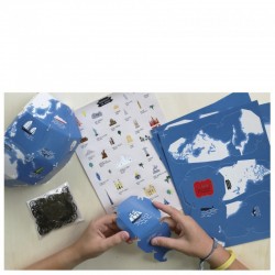 Kit créatif - Globe terrestre