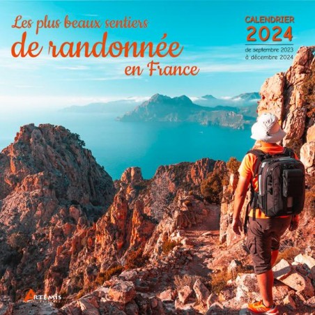 Calendrier Les plus beaux Sentiers de Randonnée en France 2024