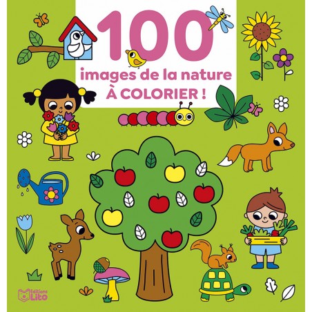 100 images à colorier - Nature