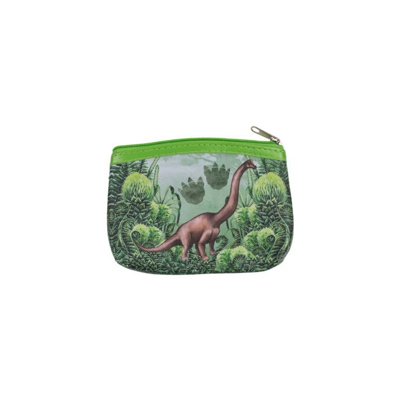 Porte-monnaie Dinosaure fermeture zip