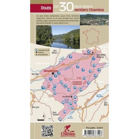 Les 30 plus beaux sentiers - Doubs
