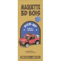 Maquette 3D bois - Pick-up