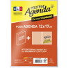 Protège-agenda pour rasé vif 12x17cm