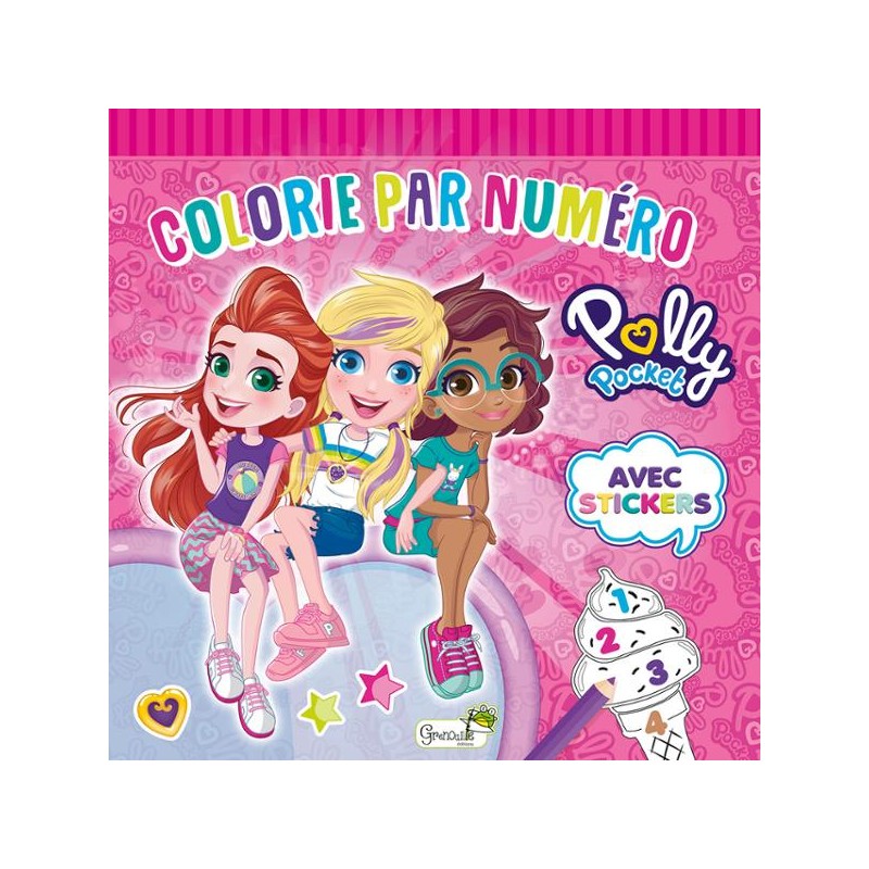 Polly Pocket - Colorie par numéro