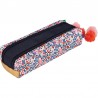 Trousse 2 comp Fleur Antonia Bleue