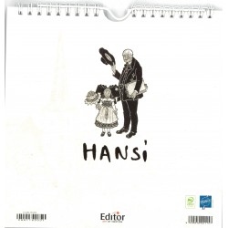 Calendrier L'Alsace de Hansi 19x19 spirale 2025