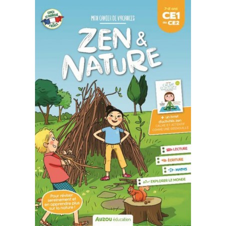 Mon cahier de vacances Zen & Nature - du CE1 au CE2