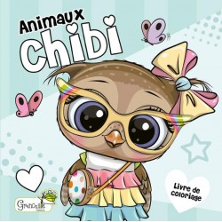 Coloriage Animaux Chibi