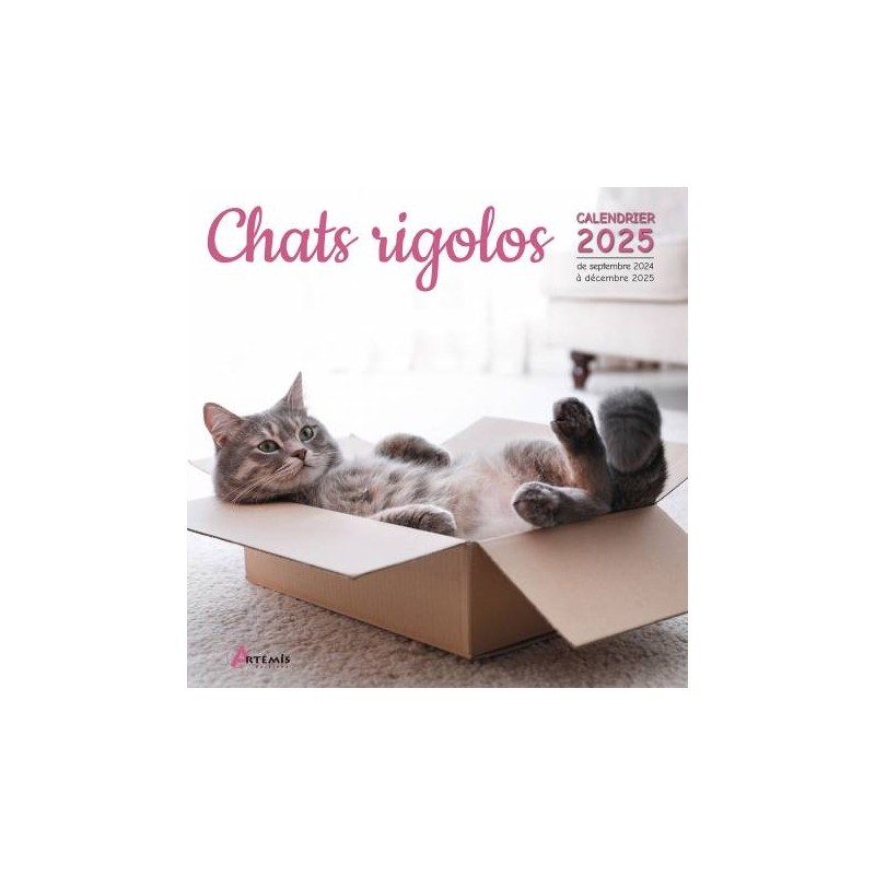 Calendrier Chats rigolos 2025