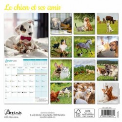 Calendrier Le Chien et ses amis 2025