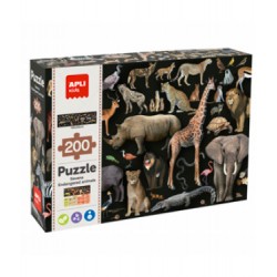 Puzzle Animaux savane...