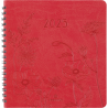 Agenda spir Sem 16x16 Corail Primrose 2025