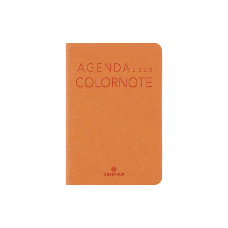 Agenda Sem 15 Orange Colornote 2025