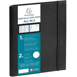 Agenda All in 2 mens. EasySlim 21 Kaa Noir