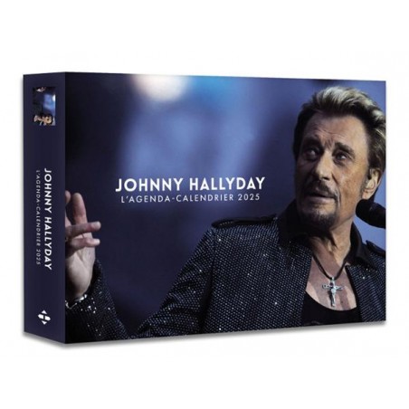 Agenda calendrier 2025 - Johnny Hallyday