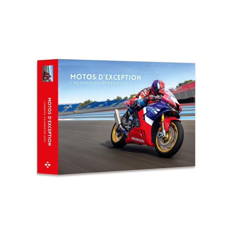 Agenda calendrier 2025 - Motos d'exception