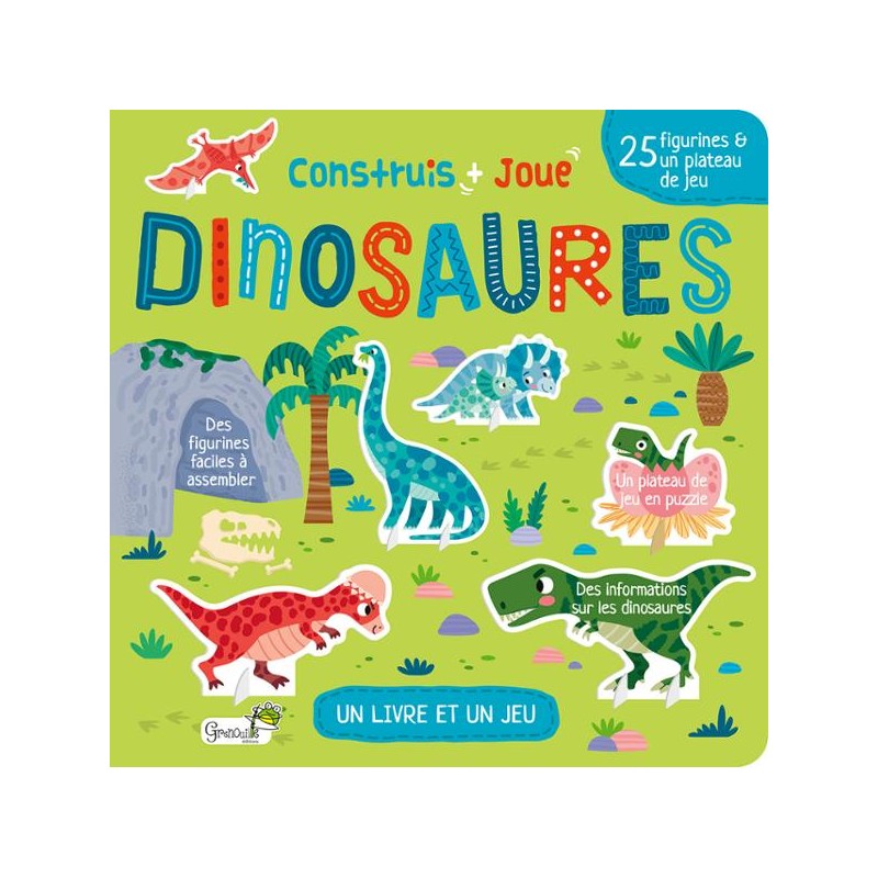 Construis + joue - Les Dinosaures