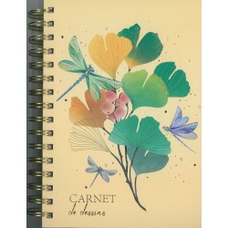 Carnet de croquis Gingko -...