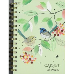 Carnet de croquis Oiseaux -...