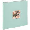 Album photos Traditionnel Fun 26x25cm 40p vert menthe