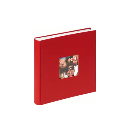 Album photos Traditionnel Fun 30x30cm 100p rouge