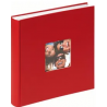 Album photos Traditionnel Fun 30x30cm 100p rouge