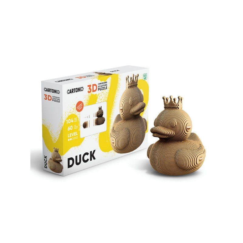 Cartonic Sculpture - Puzzle 3D - Canard