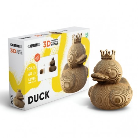 Cartonic Sculpture - Puzzle 3D - Canard