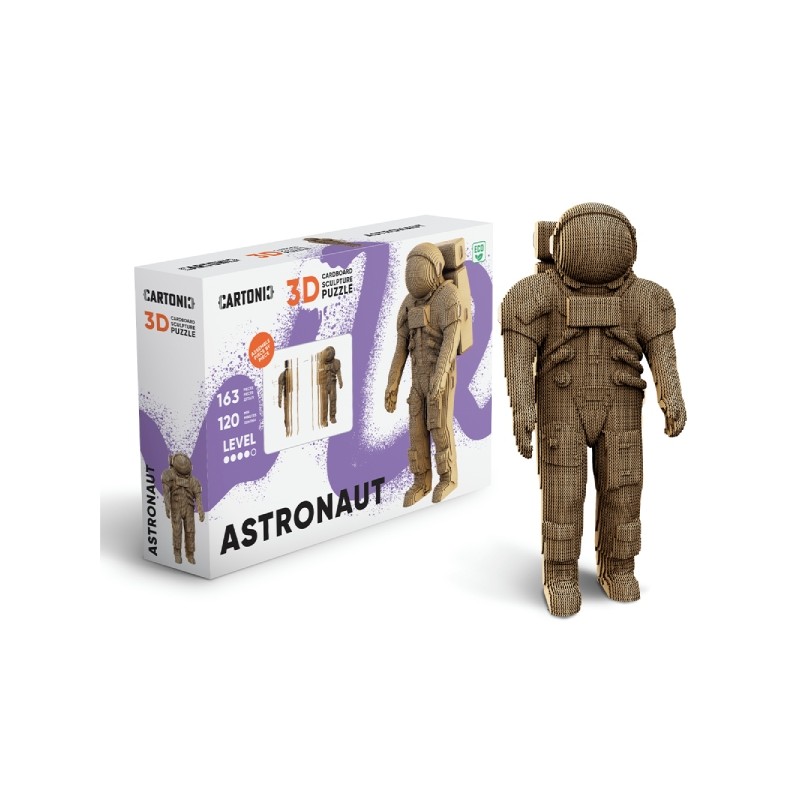 Cartonic Sculpture - Puzzle 3D - Astronaute