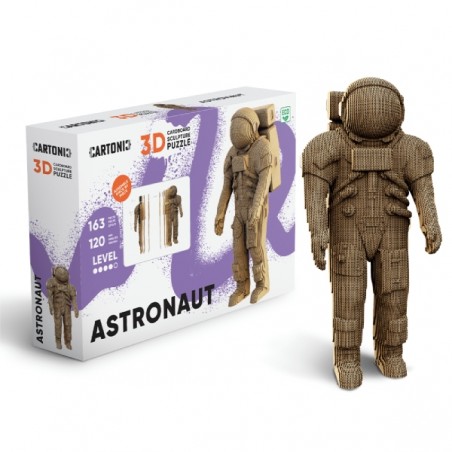 Cartonic Sculpture - Puzzle 3D - Astronaute