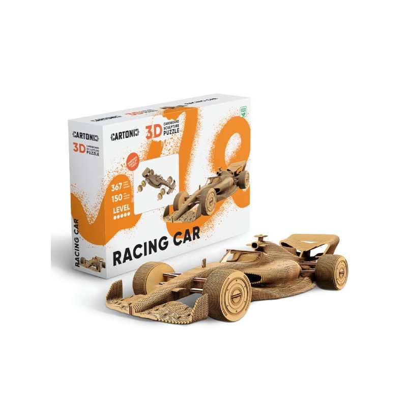 Cartonic Sculpture - Puzzle 3D - Voiture F1