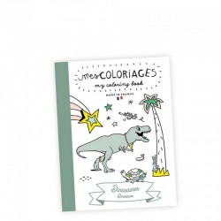 Mes coloriages - Dinosaures