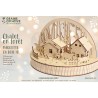 Maquette en bois 3D - Chalet en Forêt