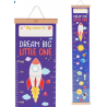 Toise murale + stickers Dream Big Little one - Espace