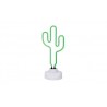 Lampe led à effet néon - Cactus