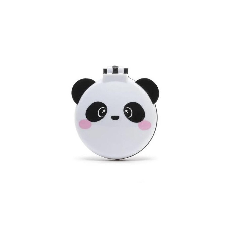 Brosse à cheveux + miroir - Panda